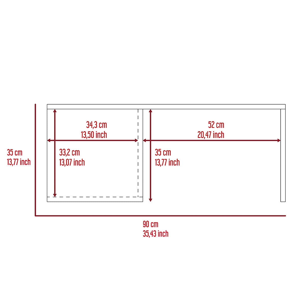 Mesa de centro Bermeo