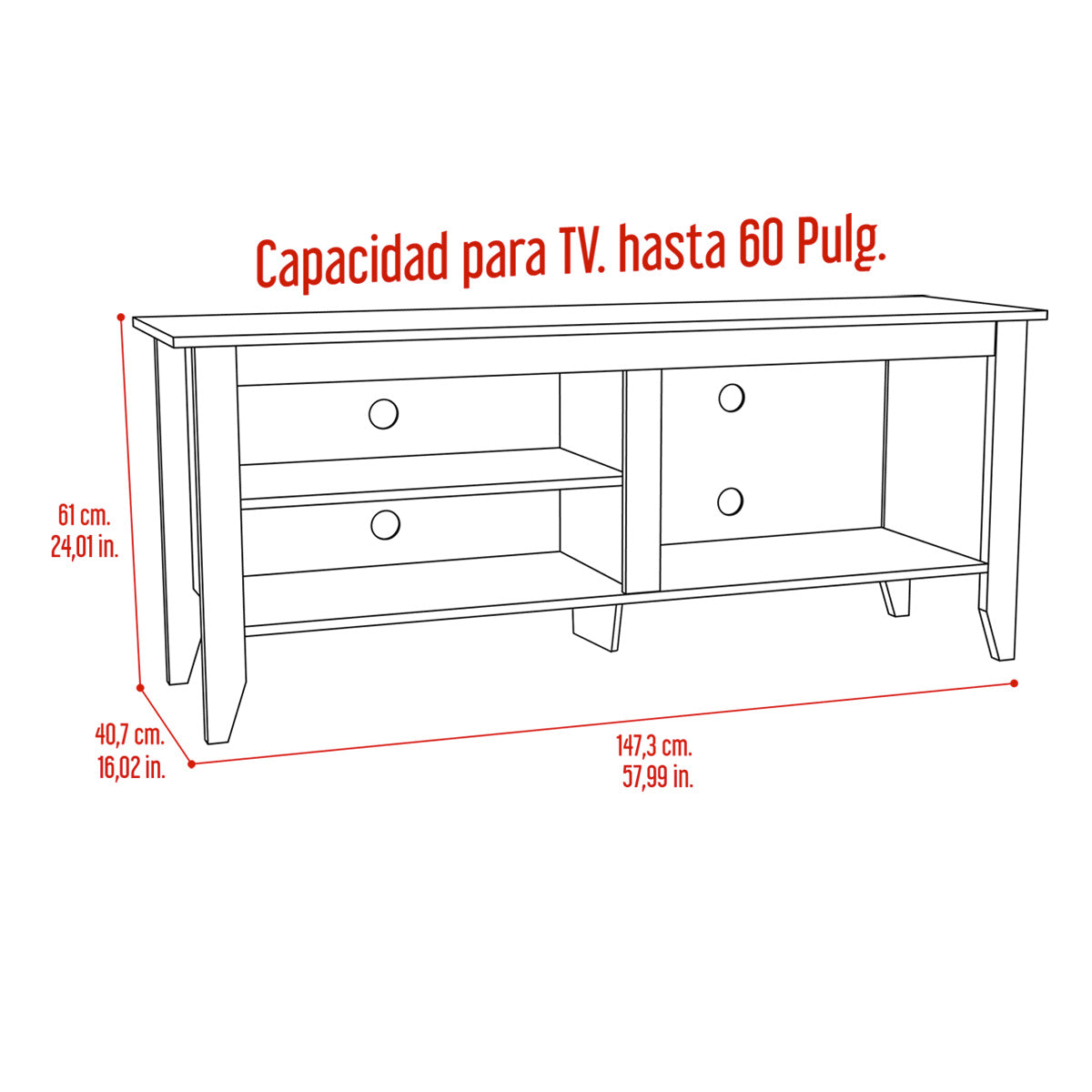 Rack Para Tv Essential