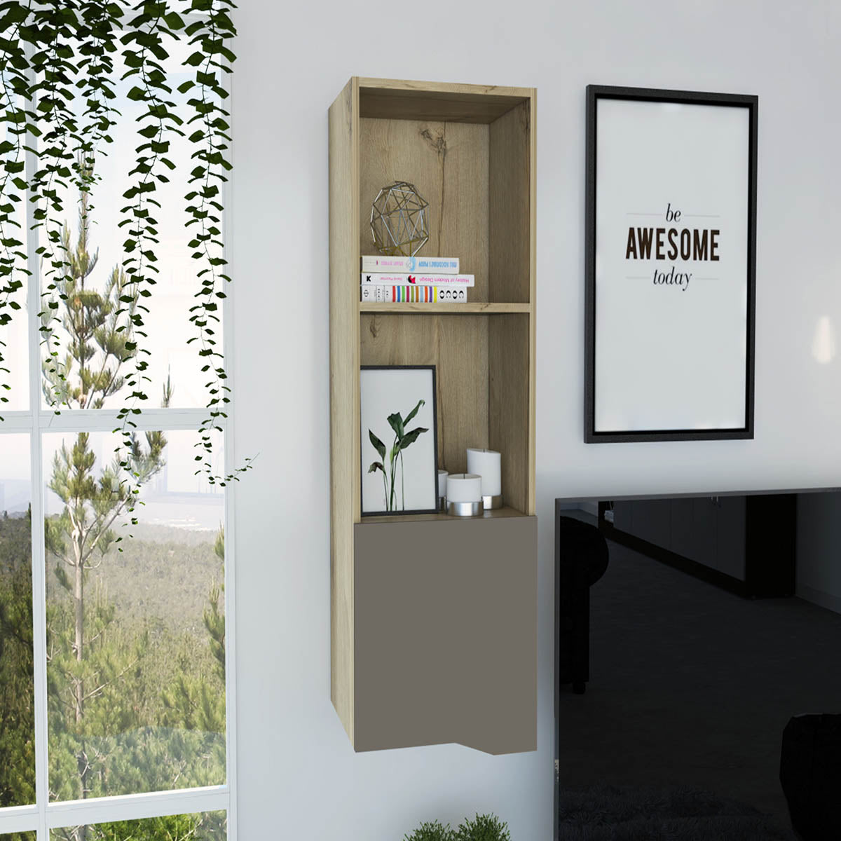Mueble Auxiliar Alto Obregon