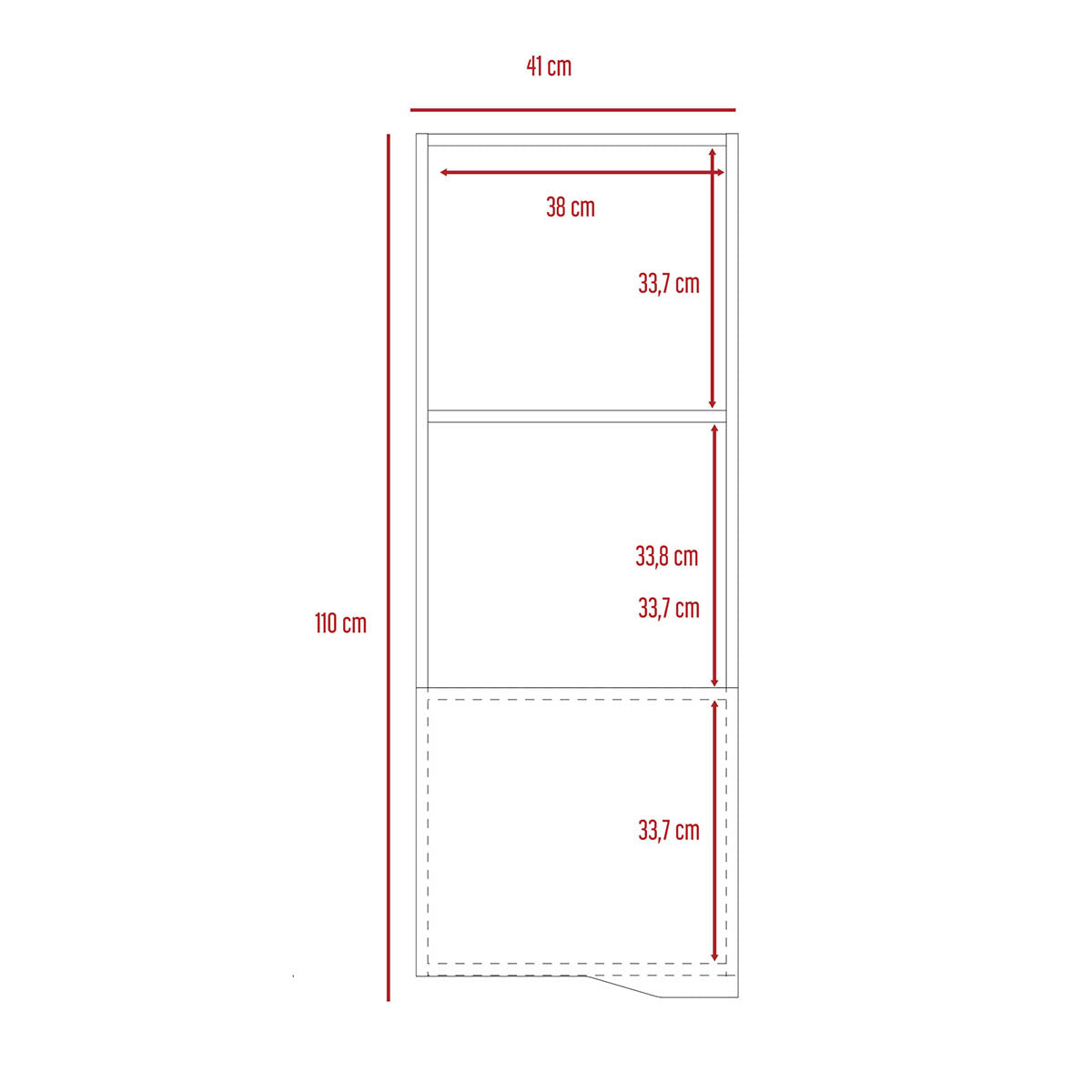 Mueble Auxiliar Alto Obregon