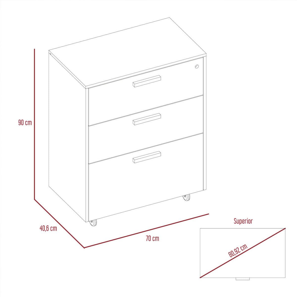 Drawer Basic Cabinet