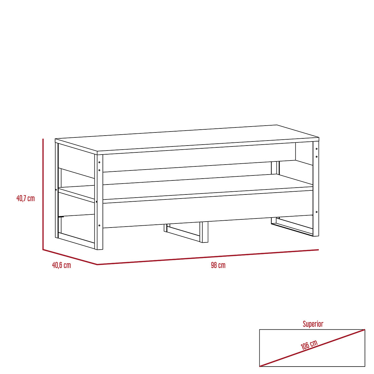 Mesa de centro Magnum