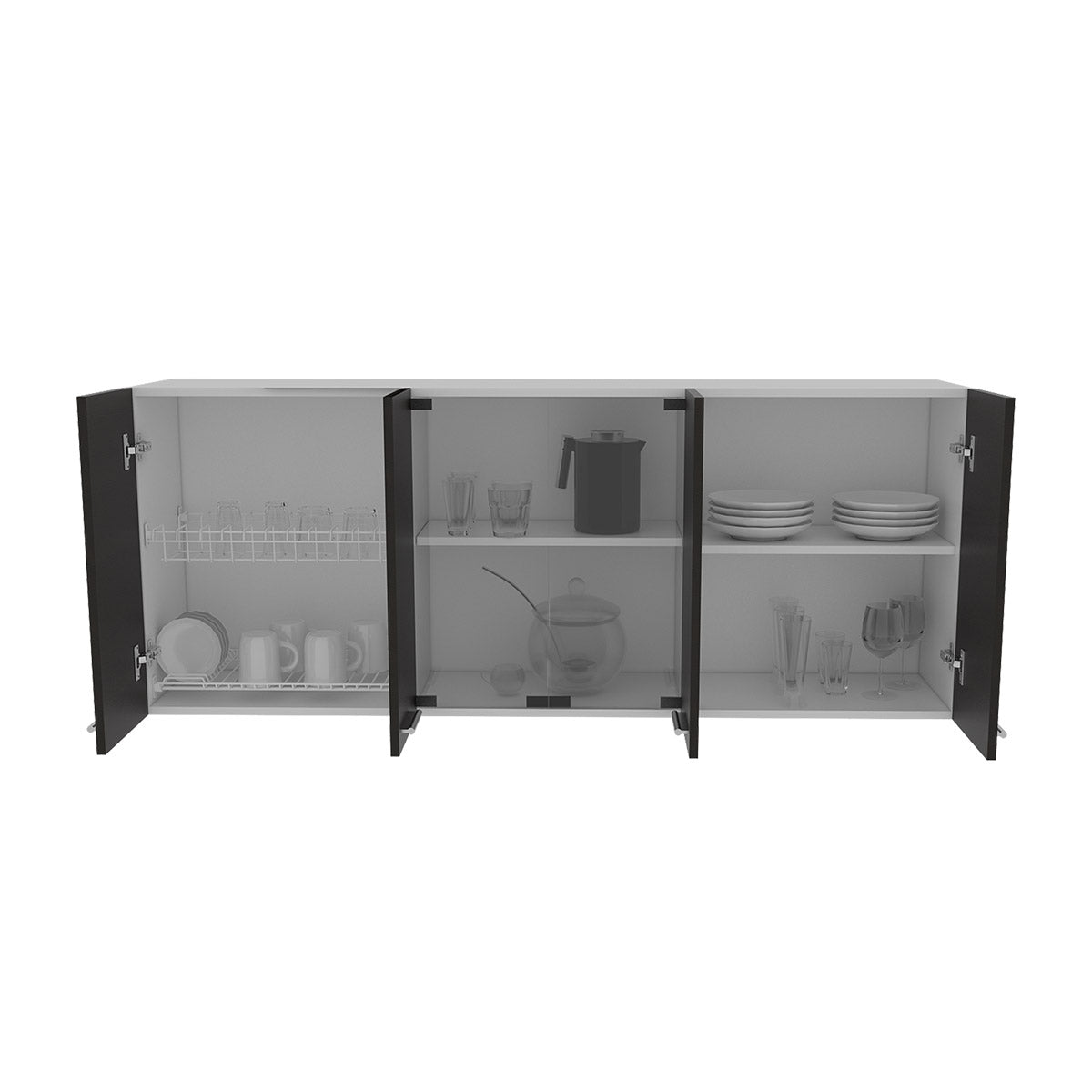 Gabinete de Pared 150 Vidrio