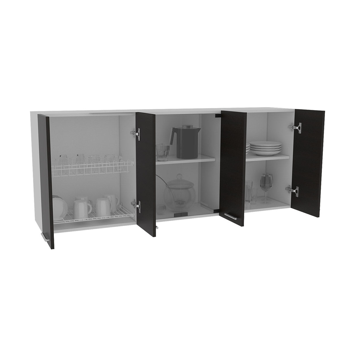 Gabinete de Pared 150 Vidrio