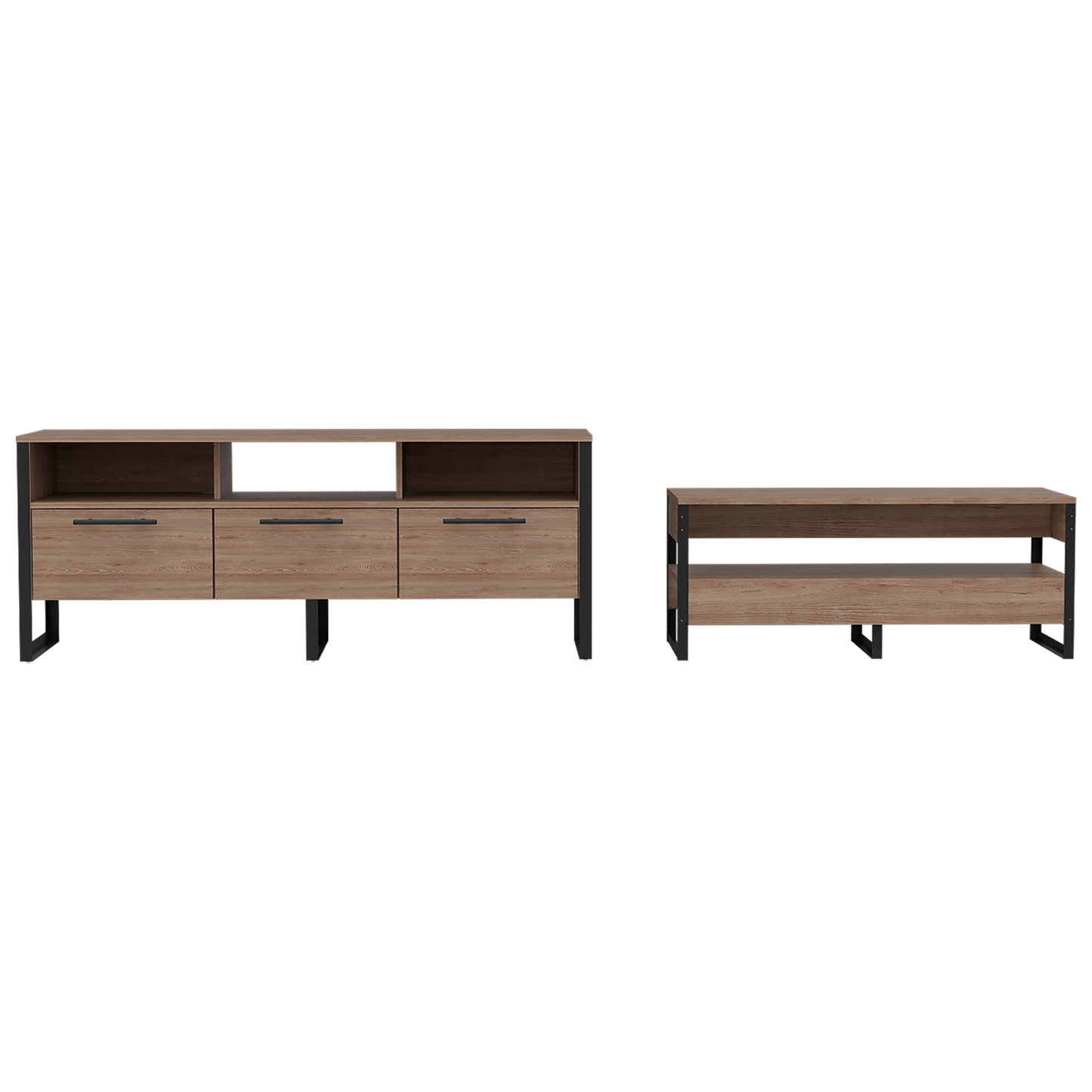 Combo Rack de TV + Mesa de Centro Mágnum