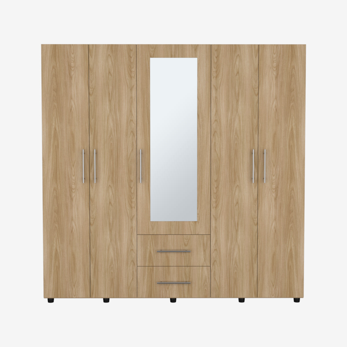 Closet Grayson, Fresno Europeo y Wengue, puerta con Espejo