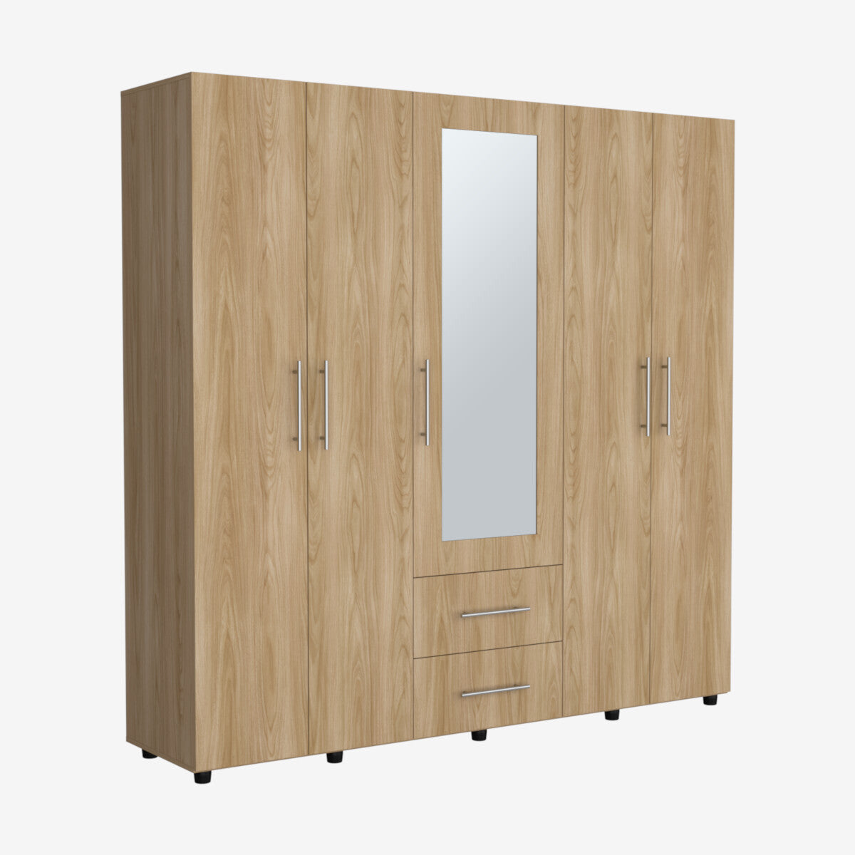 Closet Grayson, Fresno Europeo y Wengue, puerta con Espejo