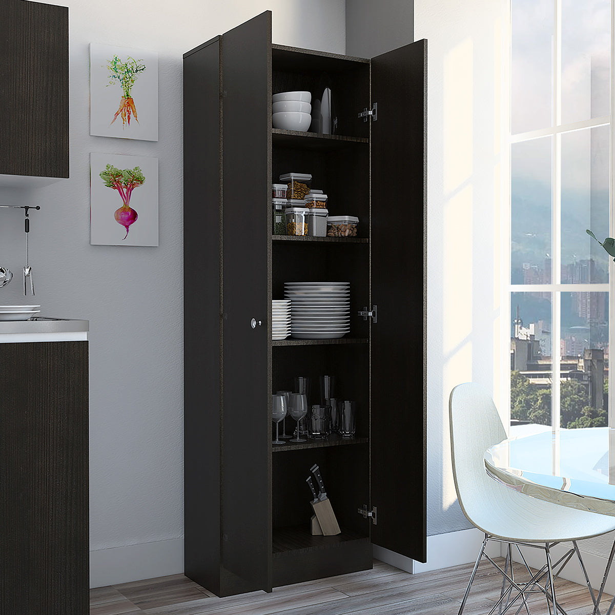 Mueble Alacena Sofia Chocolate