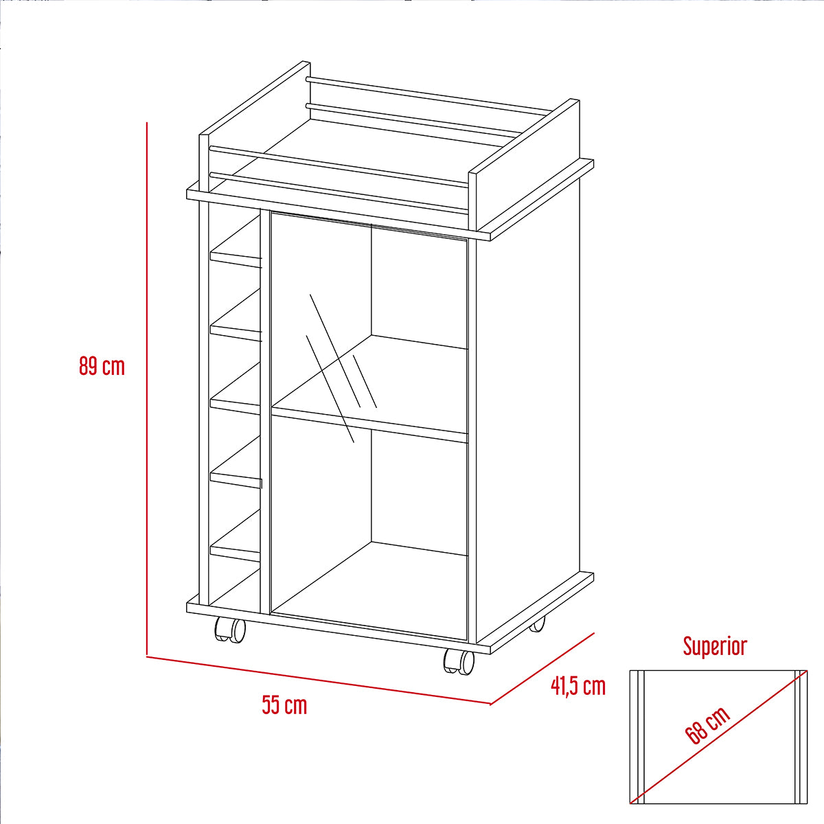 Mueble Bar Dukat Duna