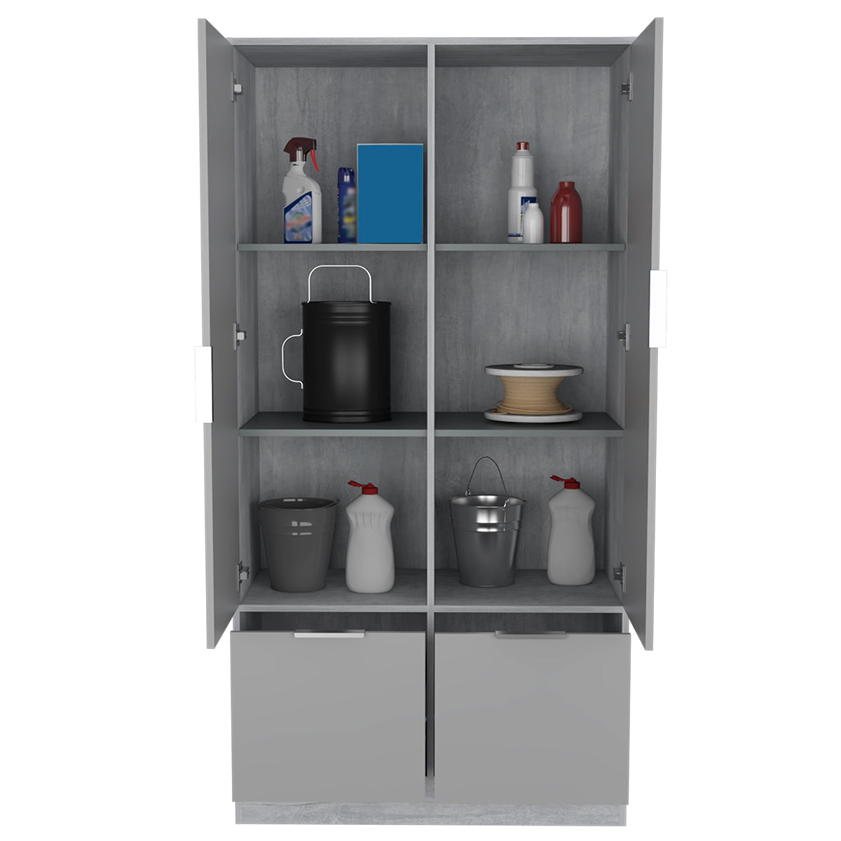 Storage High Cabinet 2 cajones