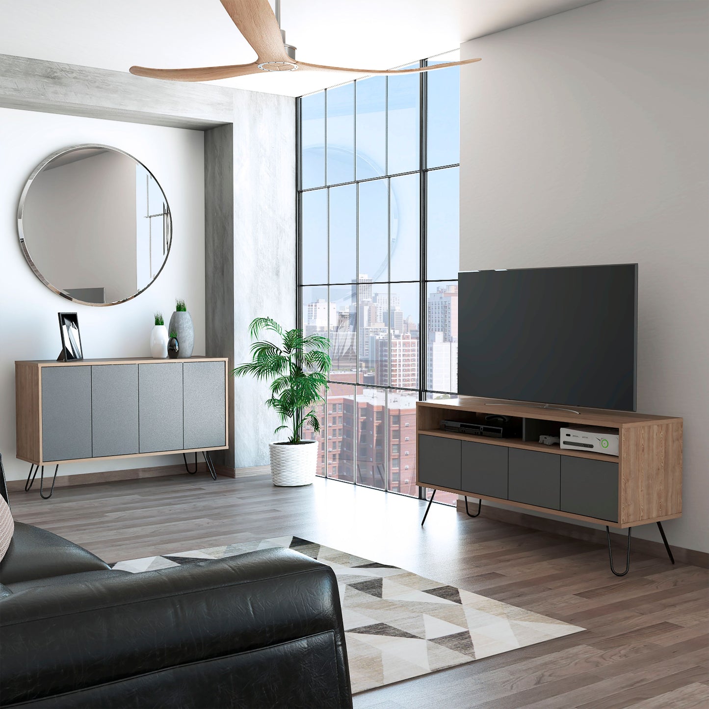Combo Rack de Tv + Bife Vassel